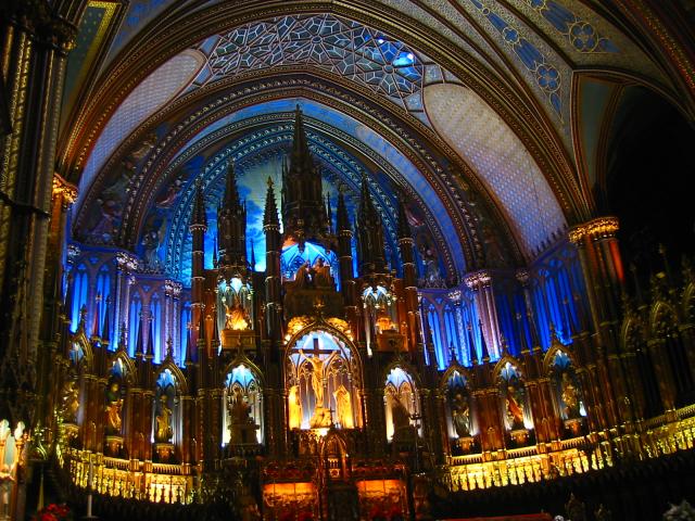 Notre Dame Cathedral, Montr�al